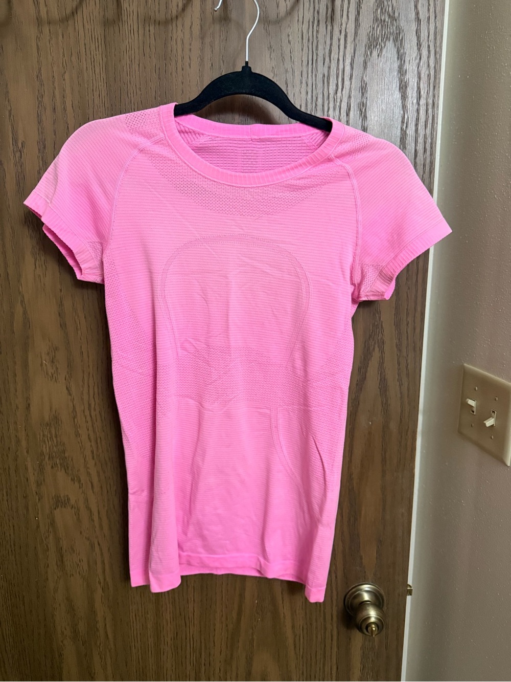 lululemon athletica Bright Pink Short-Sleeve Performance Tee